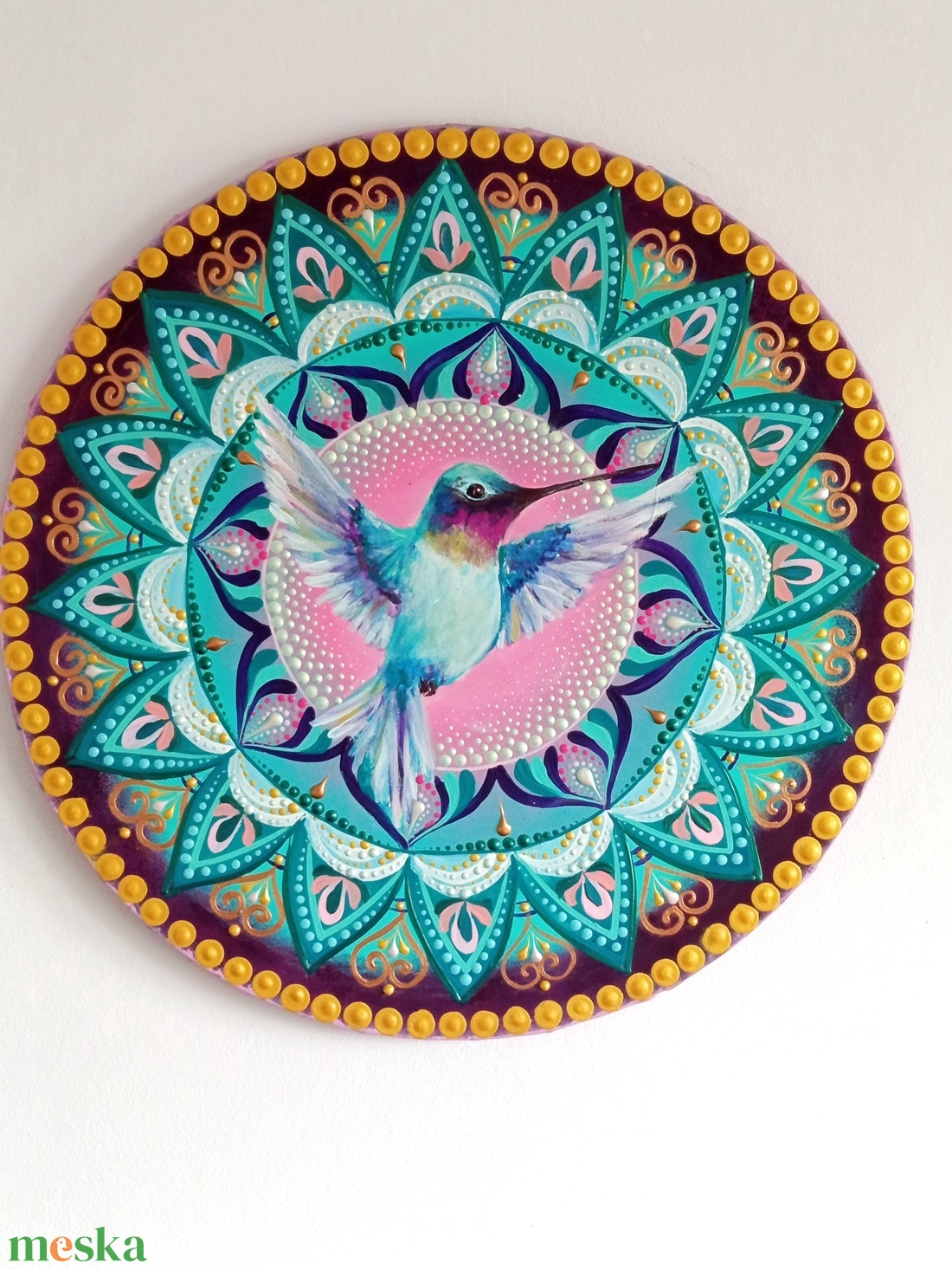 Szárnyalj szabadon Mandala - művészet - festmény - akril - Meska.hu Szárnyalj szabadon Mandala - művészet - festmény - akril - Meska.hu