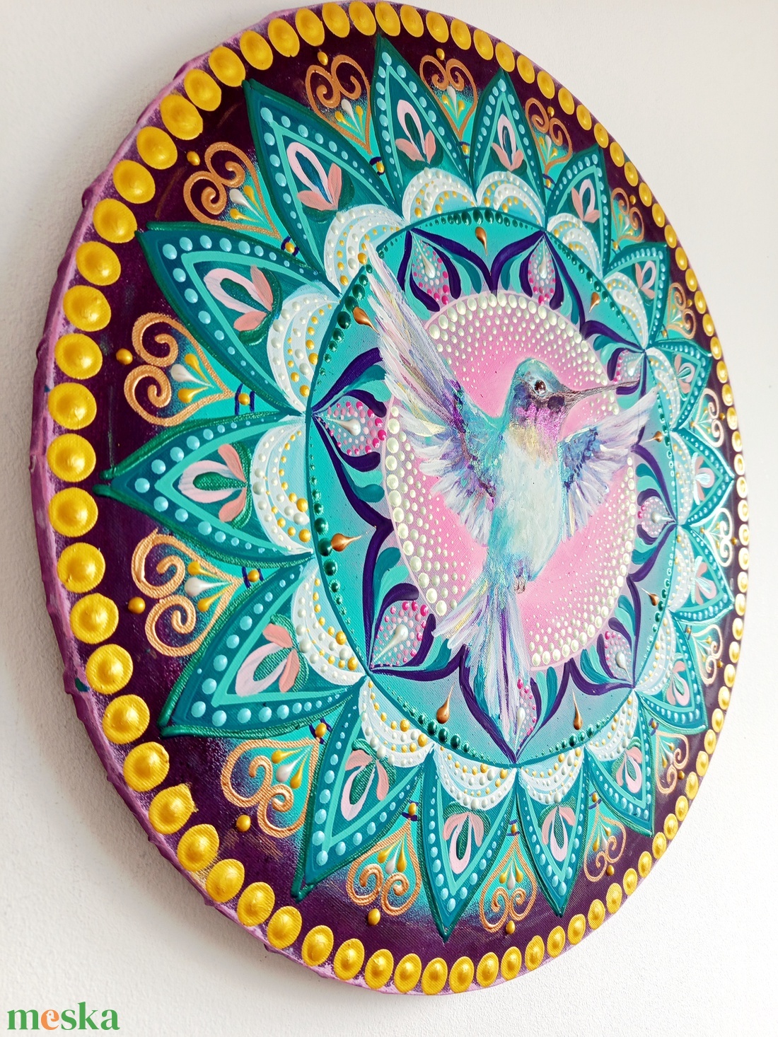 Szárnyalj szabadon Mandala - művészet - festmény - akril - Meska.hu Szárnyalj szabadon Mandala - művészet - festmény - akril - Meska.hu