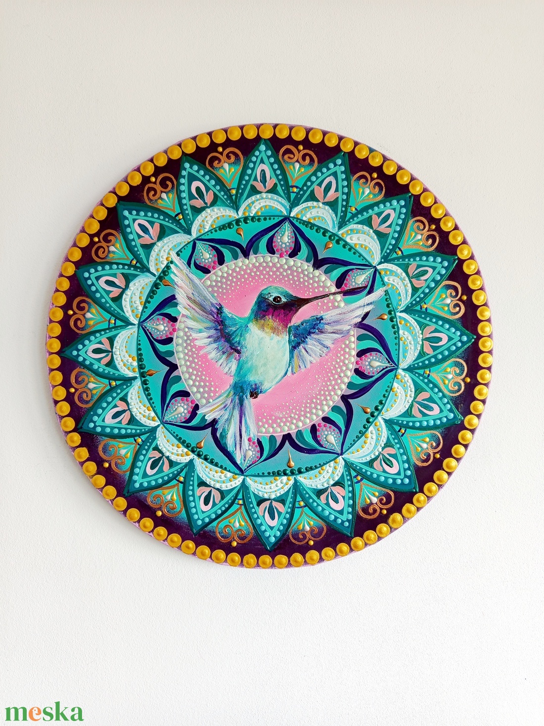Szárnyalj szabadon Mandala - művészet - festmény - akril - Meska.hu Szárnyalj szabadon Mandala - művészet - festmény - akril - Meska.hu