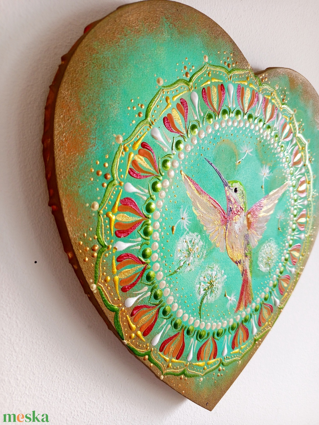 Lélek könnysége - művészet - festmény - akril - Meska.hu