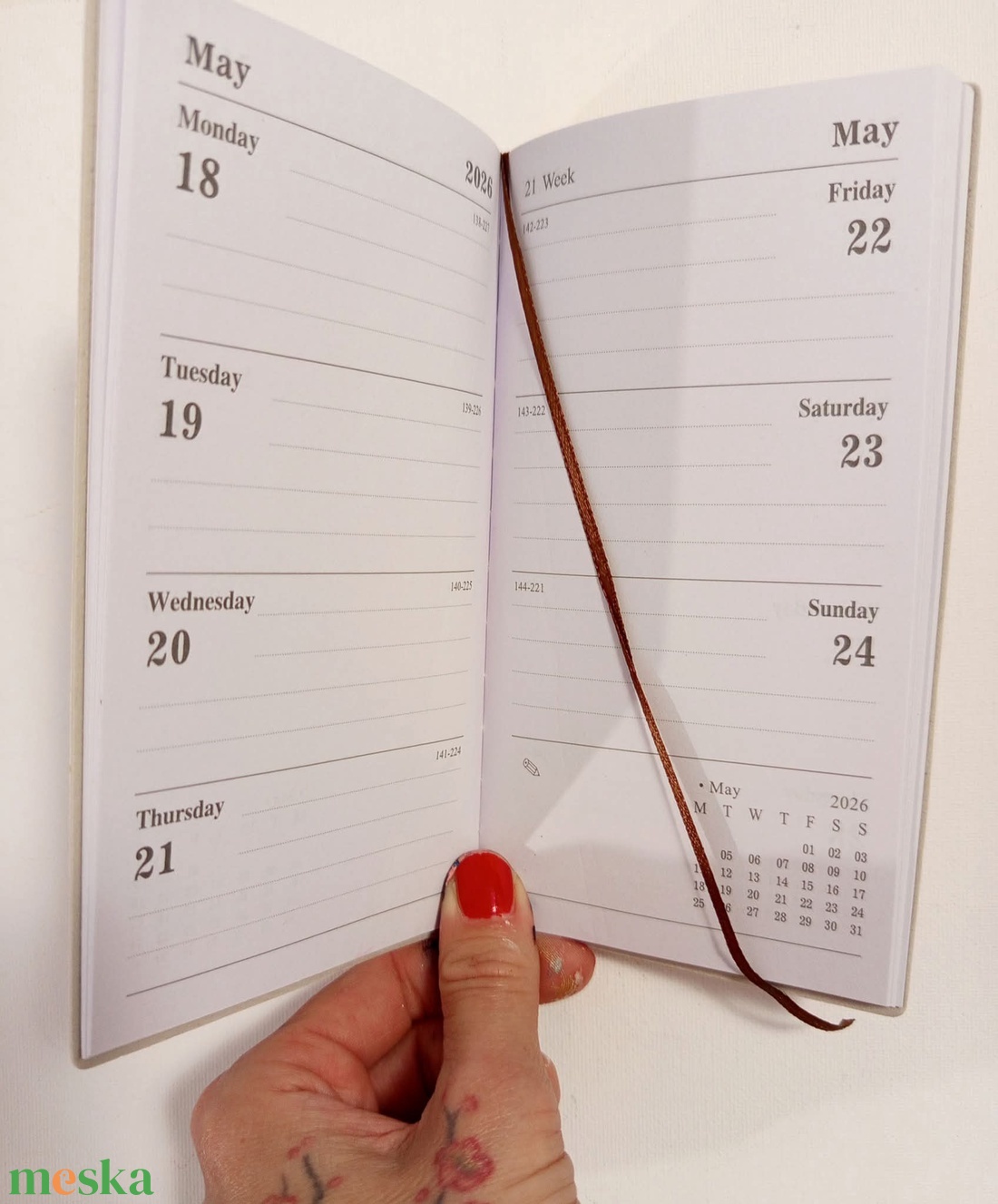 Szárnyalás zsebnaptár  - otthon & életmód - papír, írószer - naptár & tervező - Meska.hu