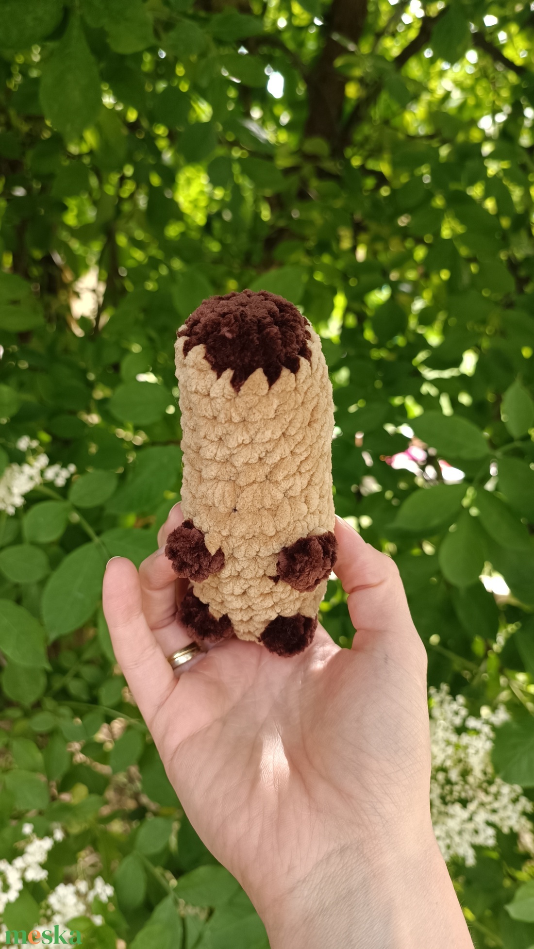 Horgolt kapibara - játék & sport - plüssállat & játékfigura - kapibara - Meska.hu