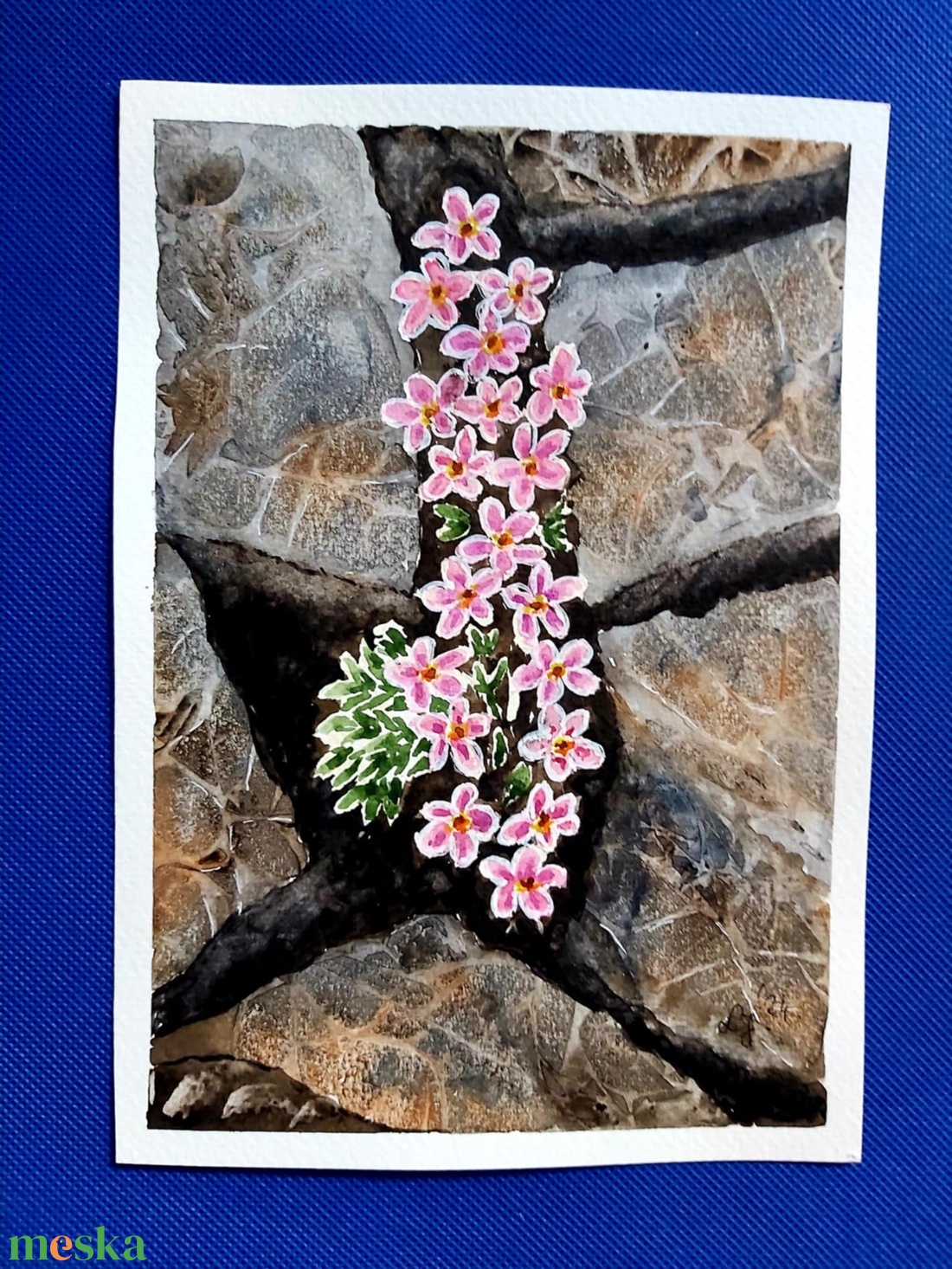  Sziklák között  - művészet - festmény - akvarell - Meska.hu