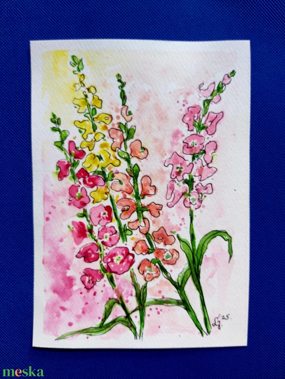 Tátika  - művészet - festmény - akvarell - Meska.hu