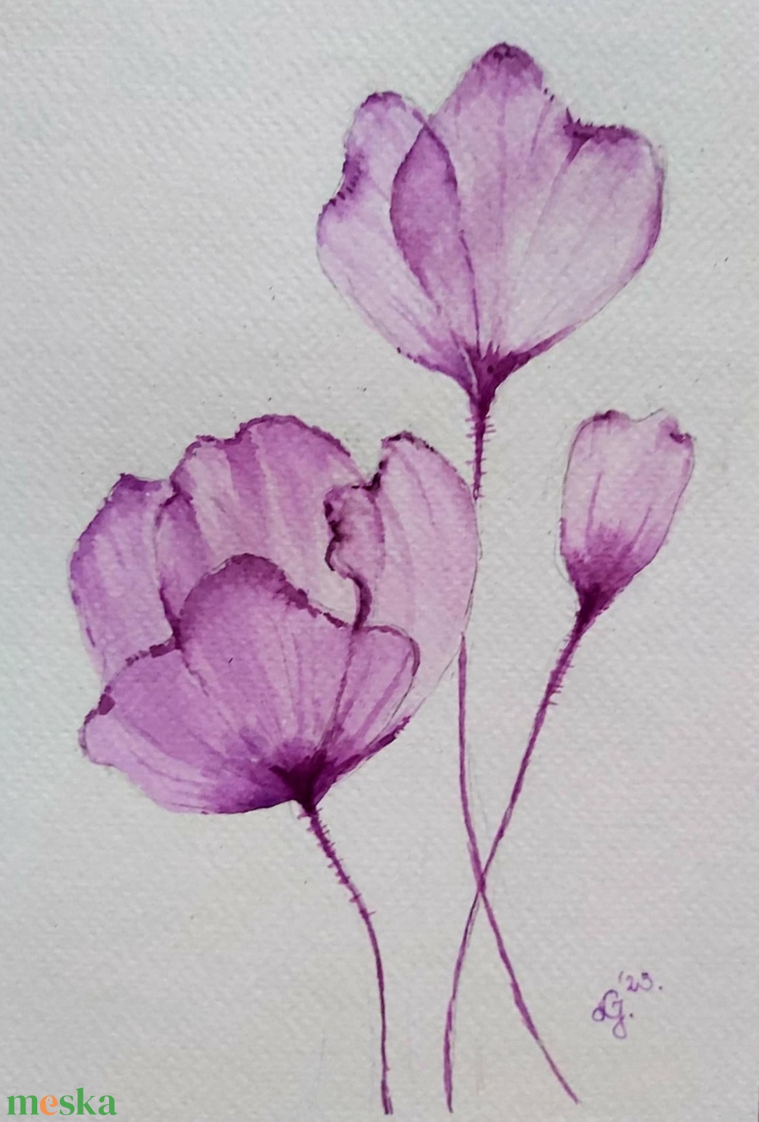 Transparency  - művészet - festmény - akvarell - Meska.hu