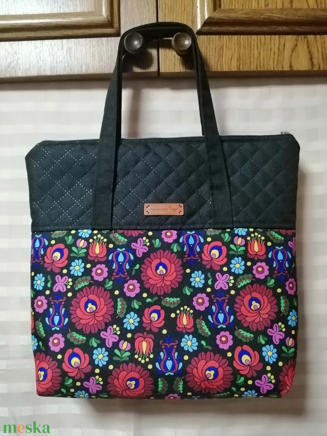 Matyó mintás táska - táska & tok - kézitáska & válltáska - kézitáska - Meska.hu
