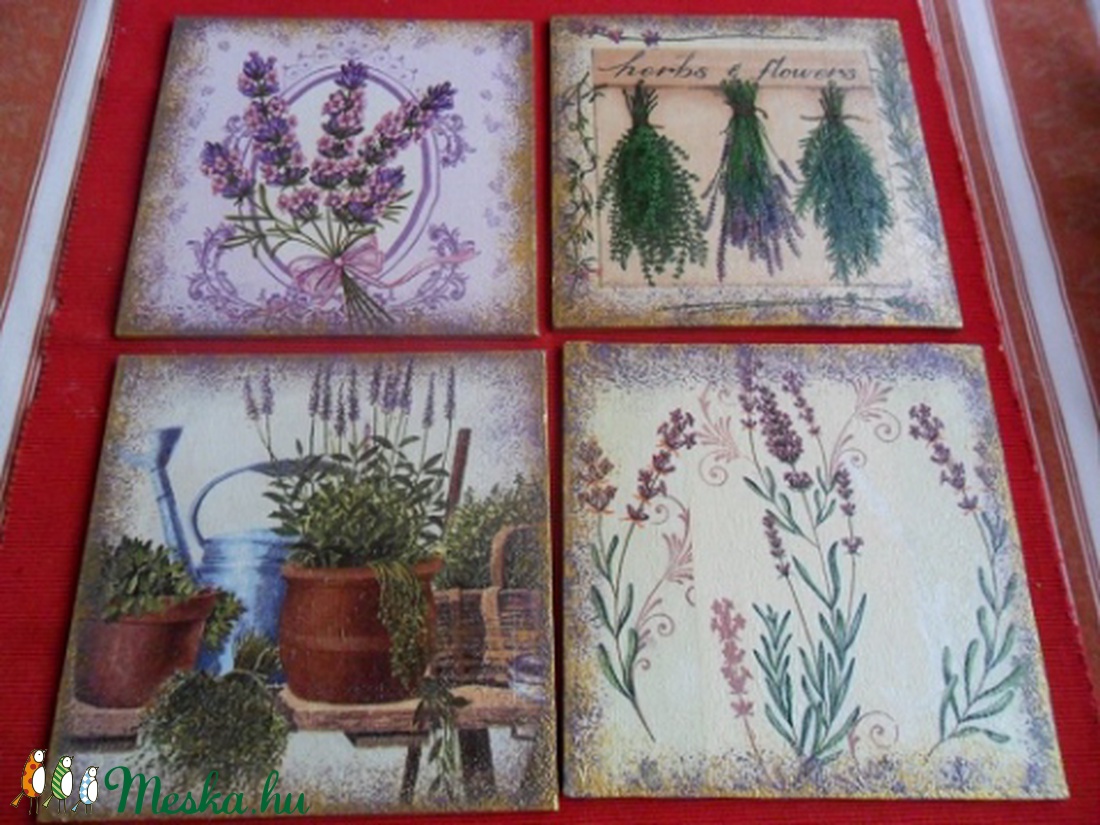 Levendulás képek falapon -  - Meska.hu