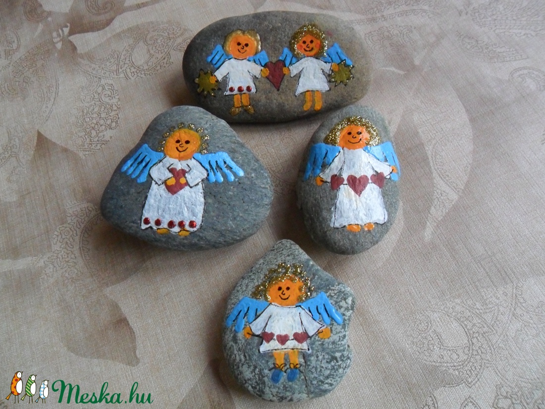 Angyalkás kövek -  - Meska.hu