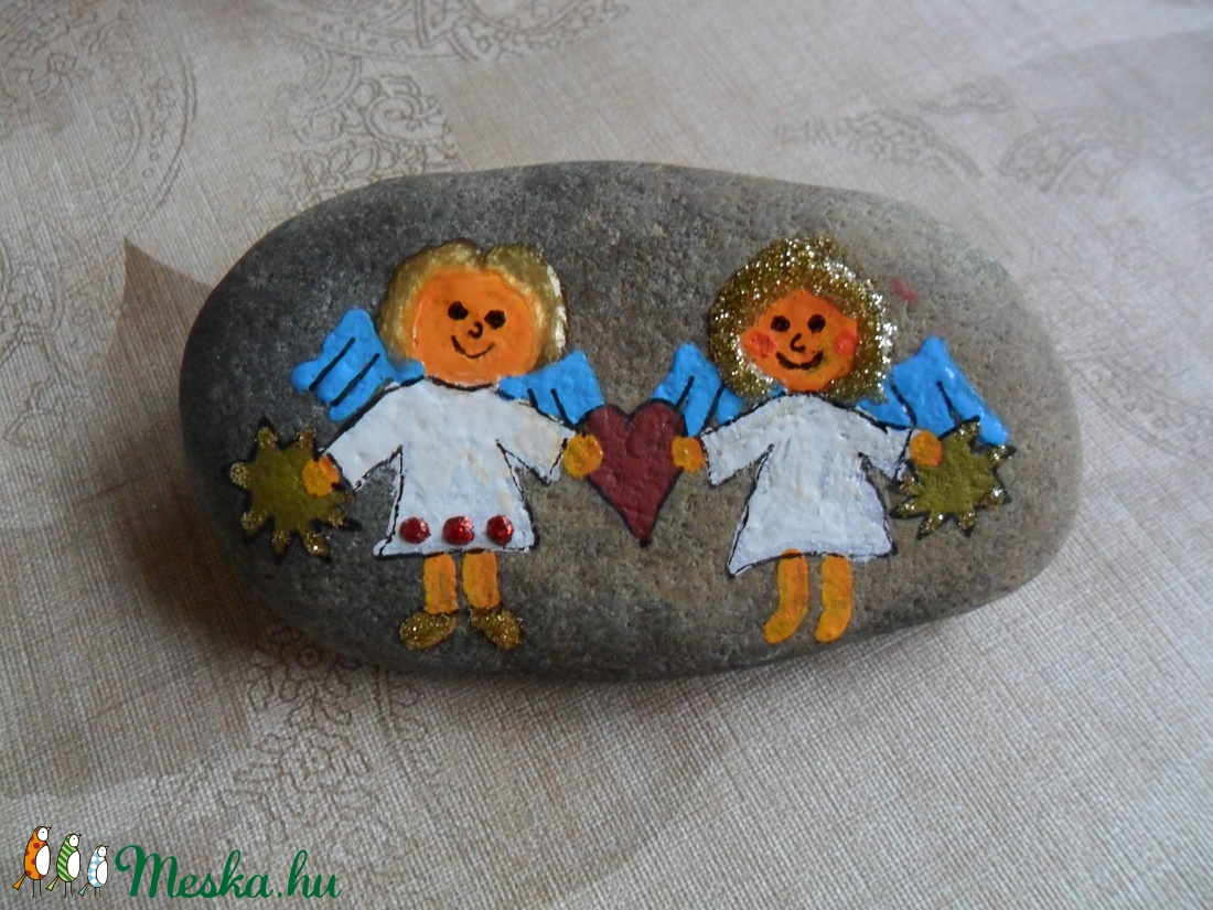 Angyalkás kövek -  - Meska.hu