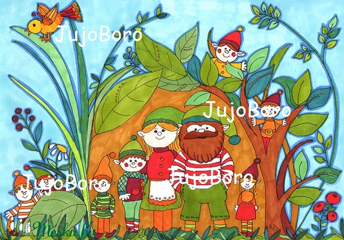 Manócsalád - - Meska.hu Manócsalád - - Meska.hu