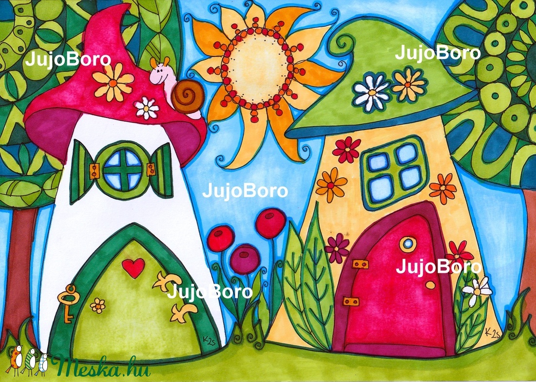 Két manóház -  - Meska.hu