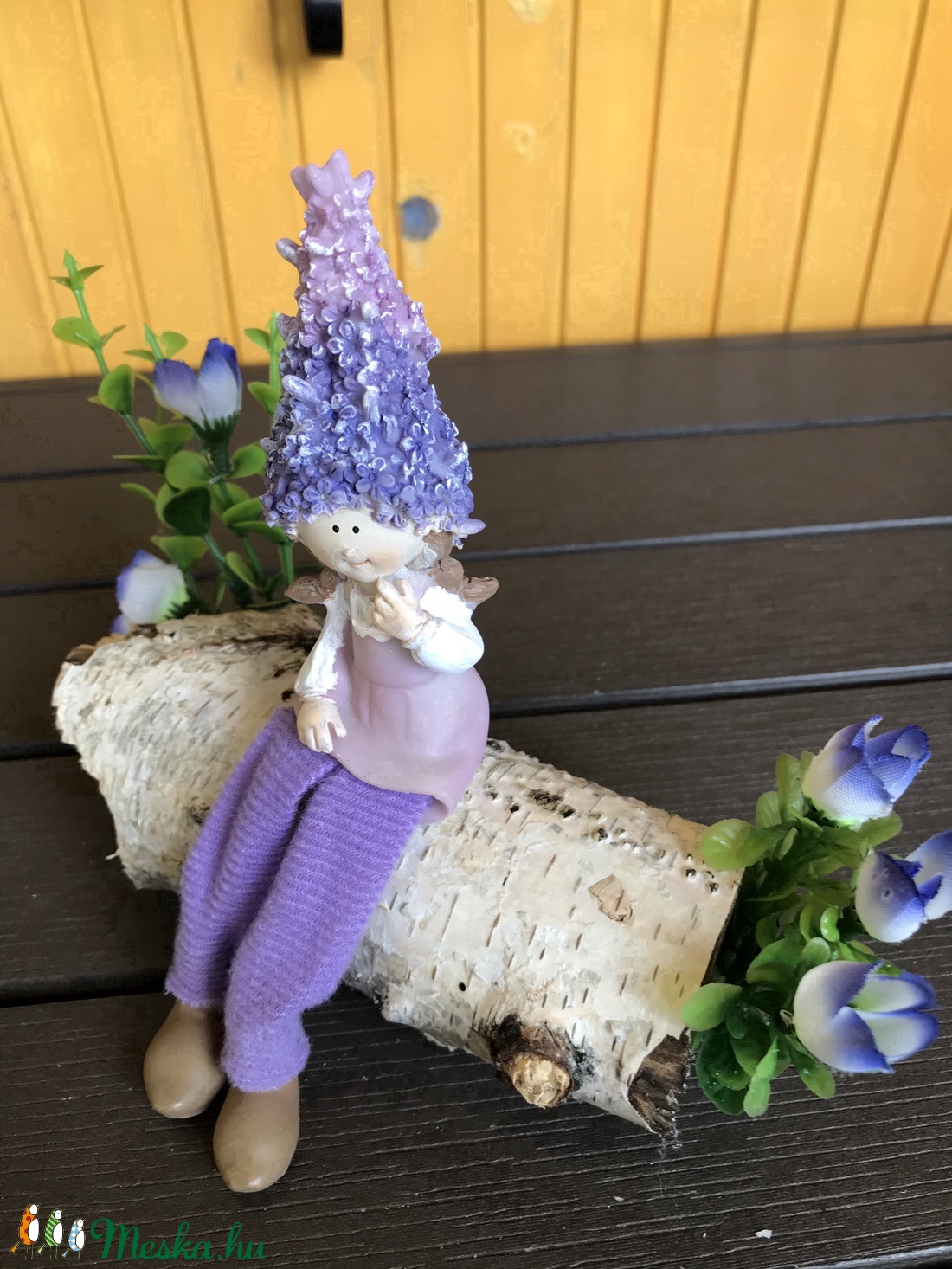 Lila manó farönkön - - Meska.hu Lila manó farönkön - - Meska.hu