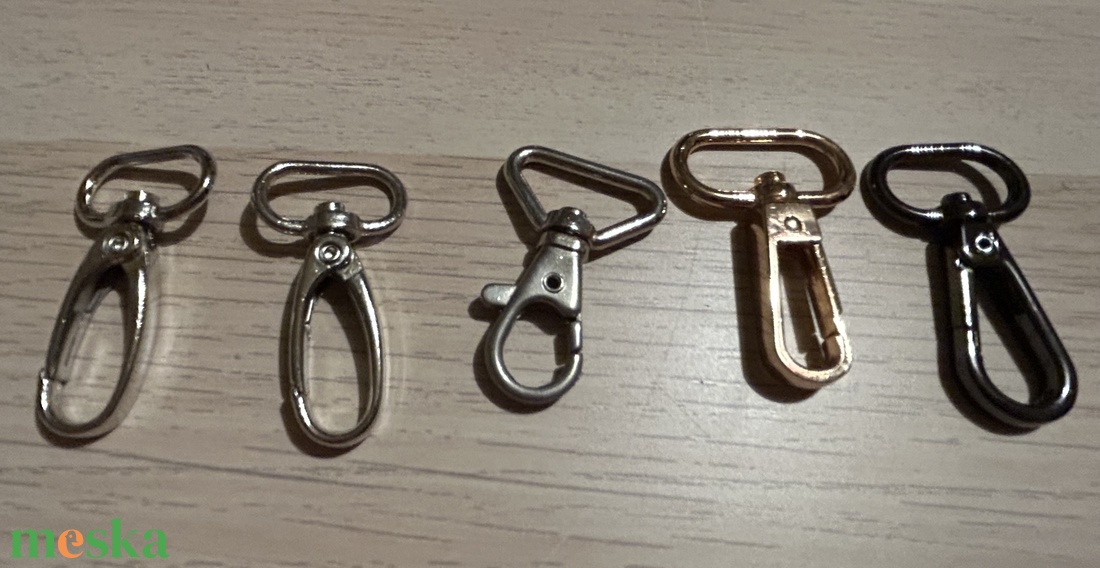 Karabiner 14 db - kellékek & szerszámok - csat, karika, zár - Meska.hu
