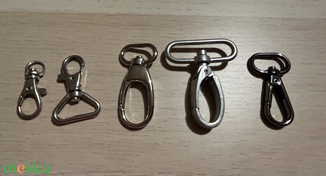 Karabiner 14 db - kellékek & szerszámok - csat, karika, zár - Meska.hu
