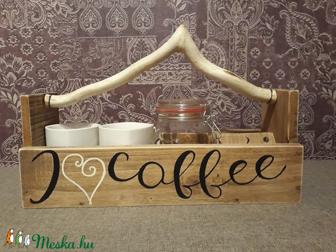 I Love Coffee kávés láda - otthon & lakás - tárolás & rendszerezés - láda - Meska.hu I Love Coffee kávés láda - otthon & lakás - tárolás & rendszerezés - láda - Meska.hu