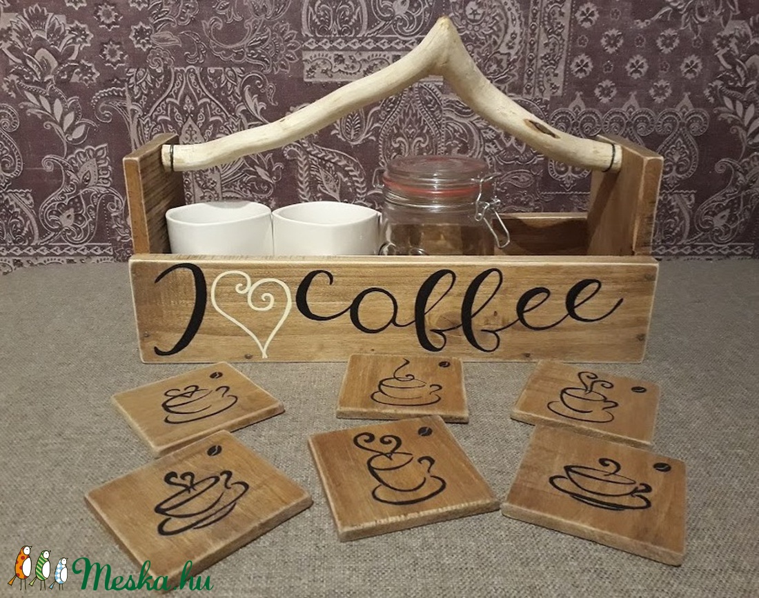 I Love Coffee kávés láda - otthon & lakás - tárolás & rendszerezés - láda - Meska.hu I Love Coffee kávés láda - otthon & lakás - tárolás & rendszerezés - láda - Meska.hu