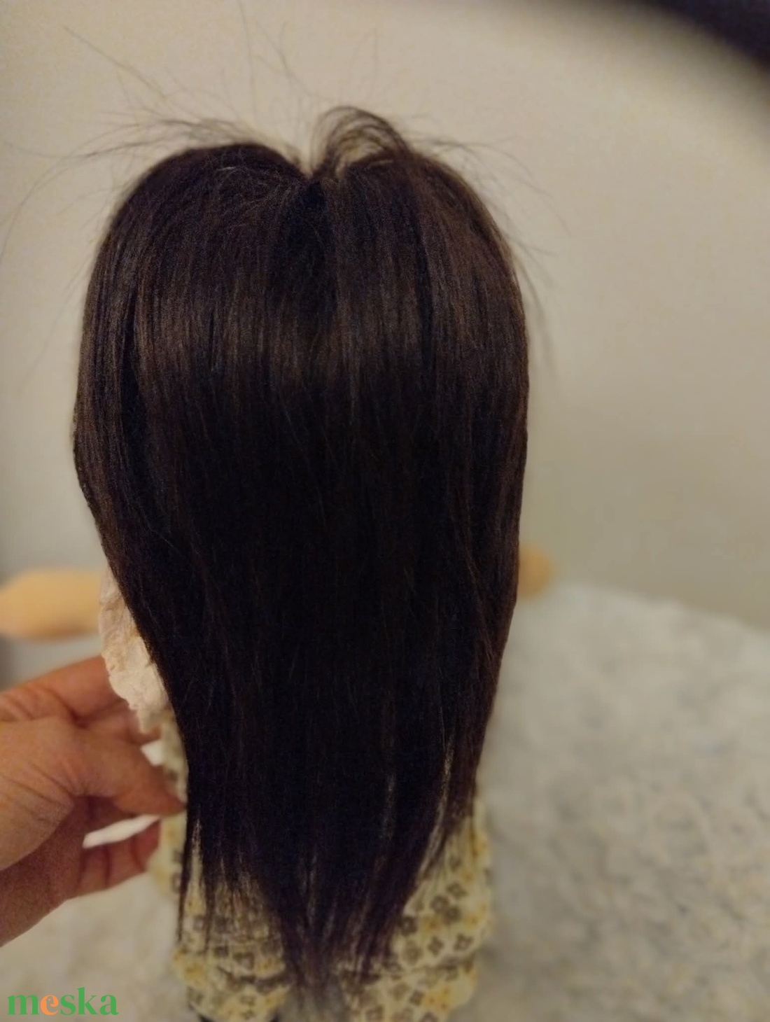 Természetes anyagokból készült baba  - játék & sport - baba & babaház - öltöztethető baba - Meska.hu