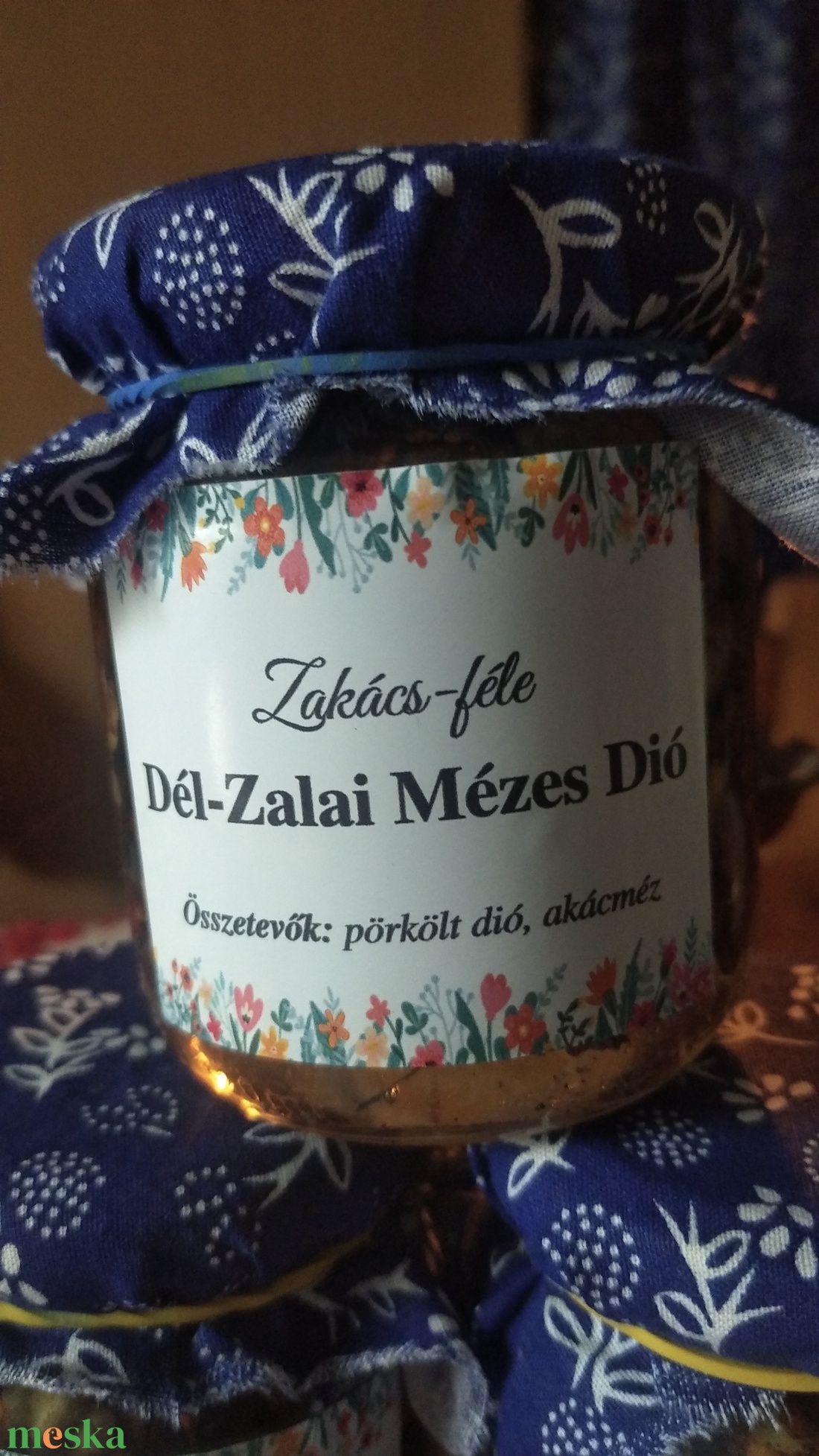 Mézes dió - élelmiszer - befőtt - Meska.hu