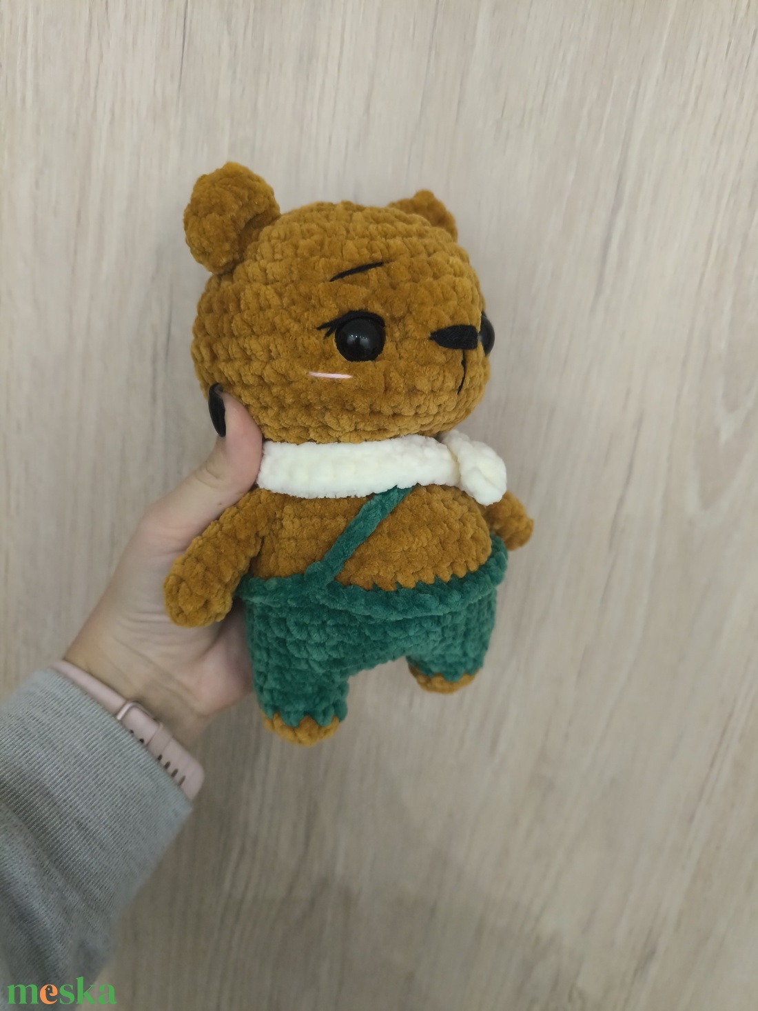 Horgolt mackó - játék & sport - plüssállat & játékfigura - maci - Meska.hu