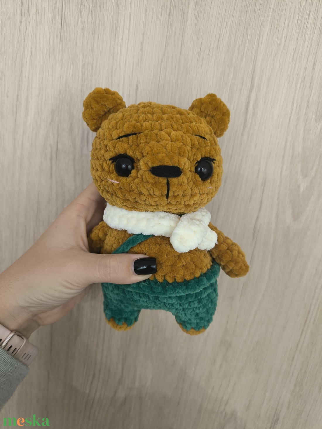 Horgolt mackó - játék & sport - plüssállat & játékfigura - maci - Meska.hu