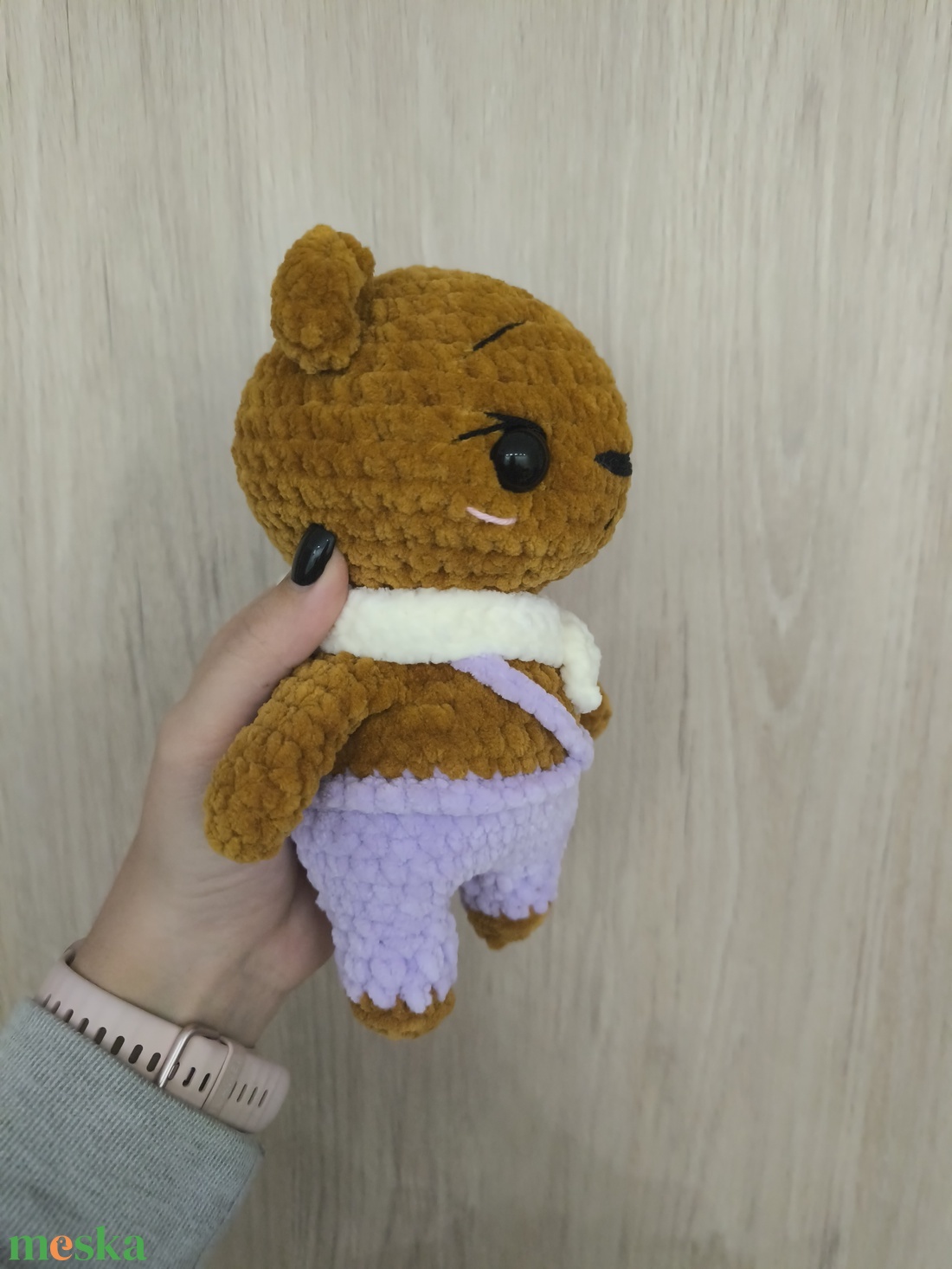 Horgolt mackó - játék & sport - plüssállat & játékfigura - maci - Meska.hu