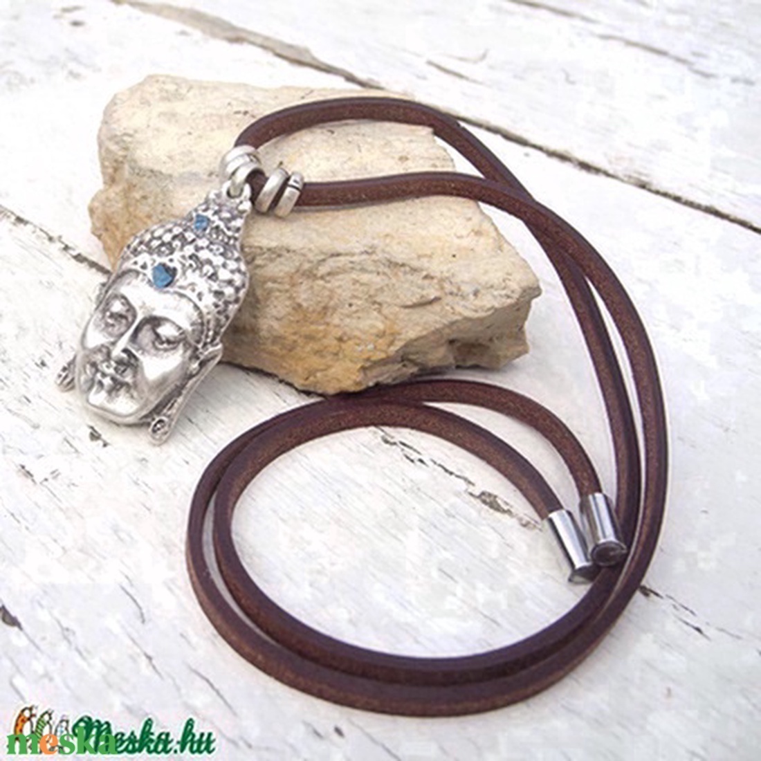 Buddha nyaklánc, Amulett nyaklánc, Ezoterikus, Spirtuális, Rusztikus bőr nyaklánc - - Meska.hu Buddha nyaklánc, Amulett nyaklánc, Ezoterikus, Spirtuális, Rusztikus bőr nyaklánc - - Meska.hu