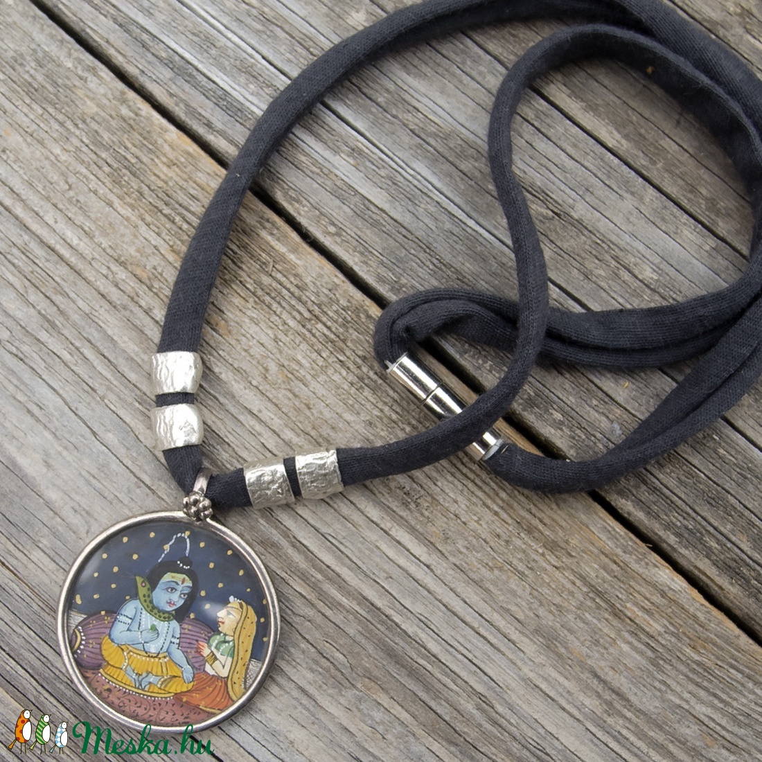 Női Rajastani nyaklánc, Indiai nyaklánc, Radha Krishna nyaklánc, Női amulett nyaklánc - ékszer - nyaklánc - medálos nyaklánc - Meska.hu Női Rajastani nyaklánc, Indiai nyaklánc, Radha Krishna nyaklánc, Női amulett nyaklánc - ékszer - nyaklánc - medálos nyaklánc - Meska.hu