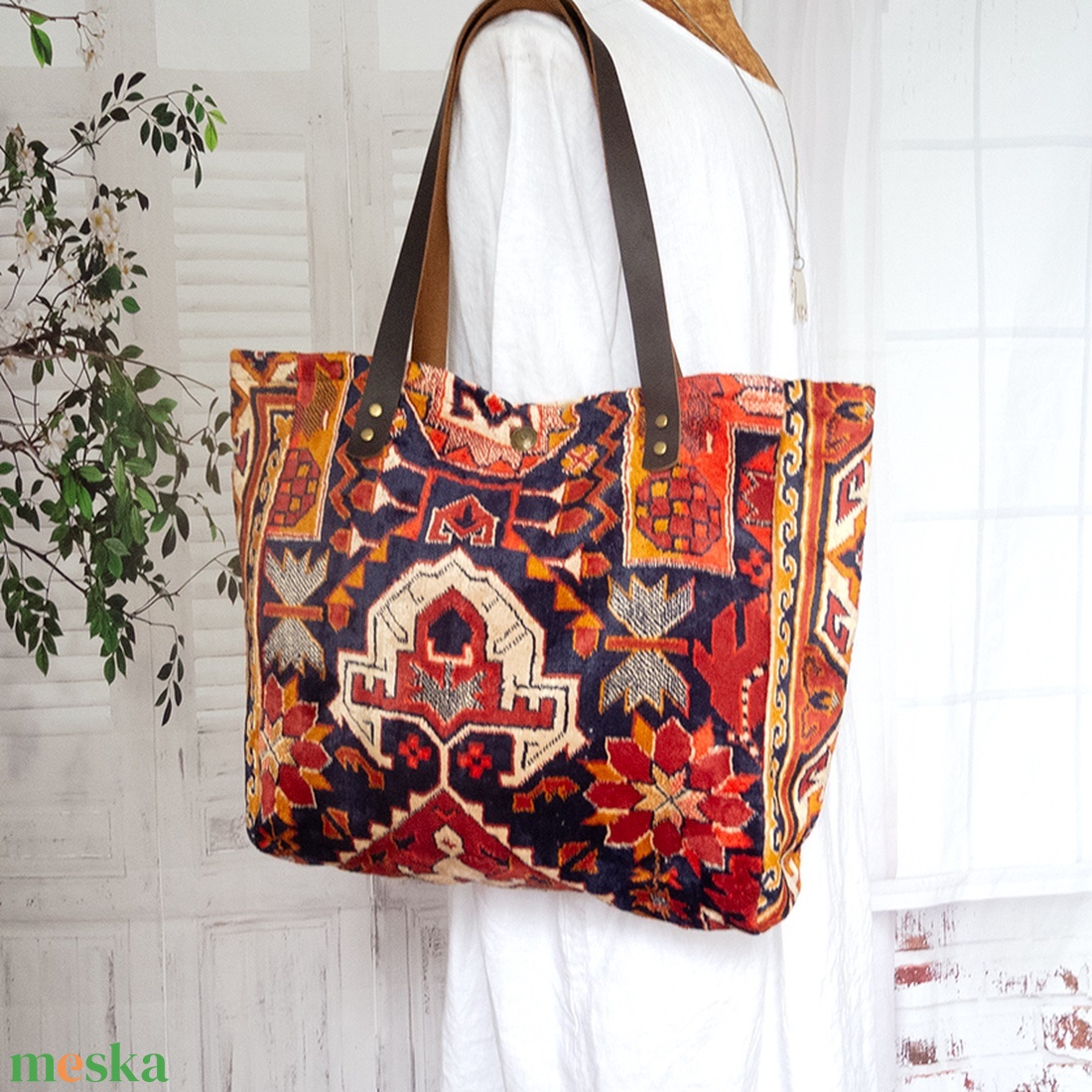 Kilim szőnyeg mintás nagy méretű táska, Kelim mintás bársony nagy pakolós táska, Kelim mintás utazótáska - táska & tok - kézitáska & válltáska - nagy pakolós táska - Meska.hu Kilim szőnyeg mintás nagy méretű táska, Kelim mintás bársony nagy pakolós táska, Kelim mintás utazótáska - táska & tok - kézitáska & válltáska - nagy pakolós táska - Meska.hu