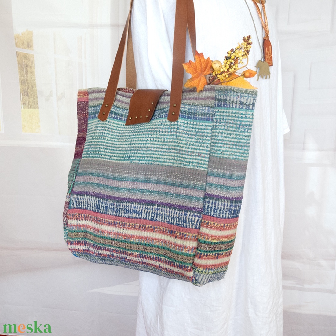 Indiai kantha táska, Nagy pakolós táska, Utitáska, Shopper - táska & tok - kézitáska & válltáska - nagy pakolós táska - Meska.hu Indiai kantha táska, Nagy pakolós táska, Utitáska, Shopper - táska & tok - kézitáska & válltáska - nagy pakolós táska - Meska.hu