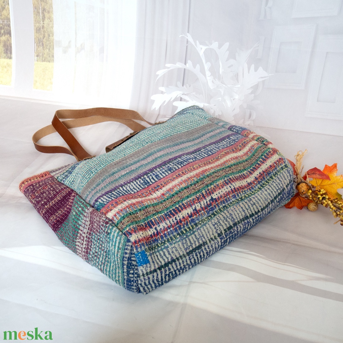 Indiai kantha táska, Nagy pakolós táska, Utitáska, Shopper - táska & tok - kézitáska & válltáska - nagy pakolós táska - Meska.hu Indiai kantha táska, Nagy pakolós táska, Utitáska, Shopper - táska & tok - kézitáska & válltáska - nagy pakolós táska - Meska.hu