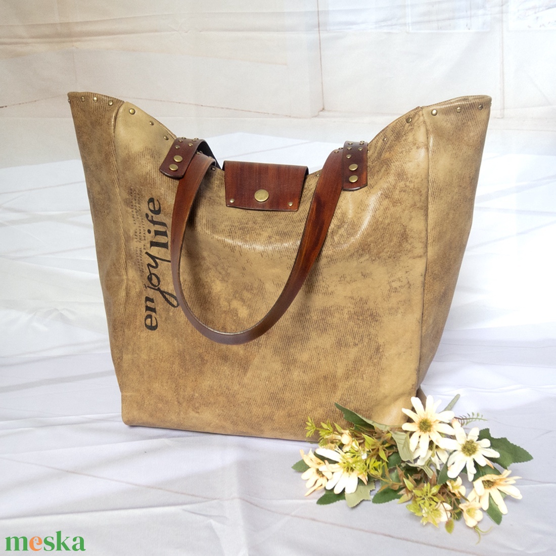 Női nagy pakolós táska olasz marhabőrből, Kézműves marhabőr válltáska nőknek, Valódi bőr Shopper táska, Utazó táska - táska & tok - kézitáska & válltáska - nagy pakolós táska - Meska.hu