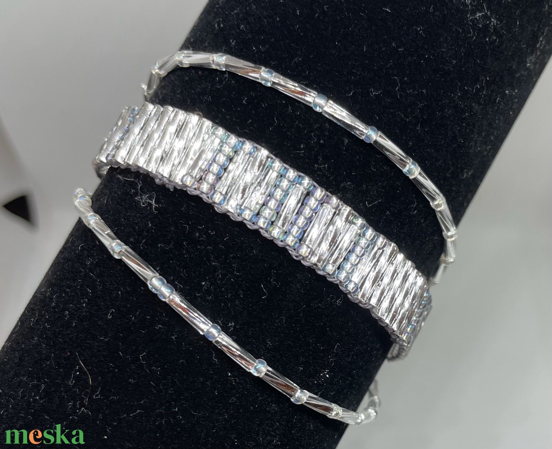 Sparkling Crystal - Üveggyöngy karkötő - ékszer - karkötő - gyöngyös karkötő - Meska.hu Sparkling Crystal - Üveggyöngy karkötő - ékszer - karkötő - gyöngyös karkötő - Meska.hu