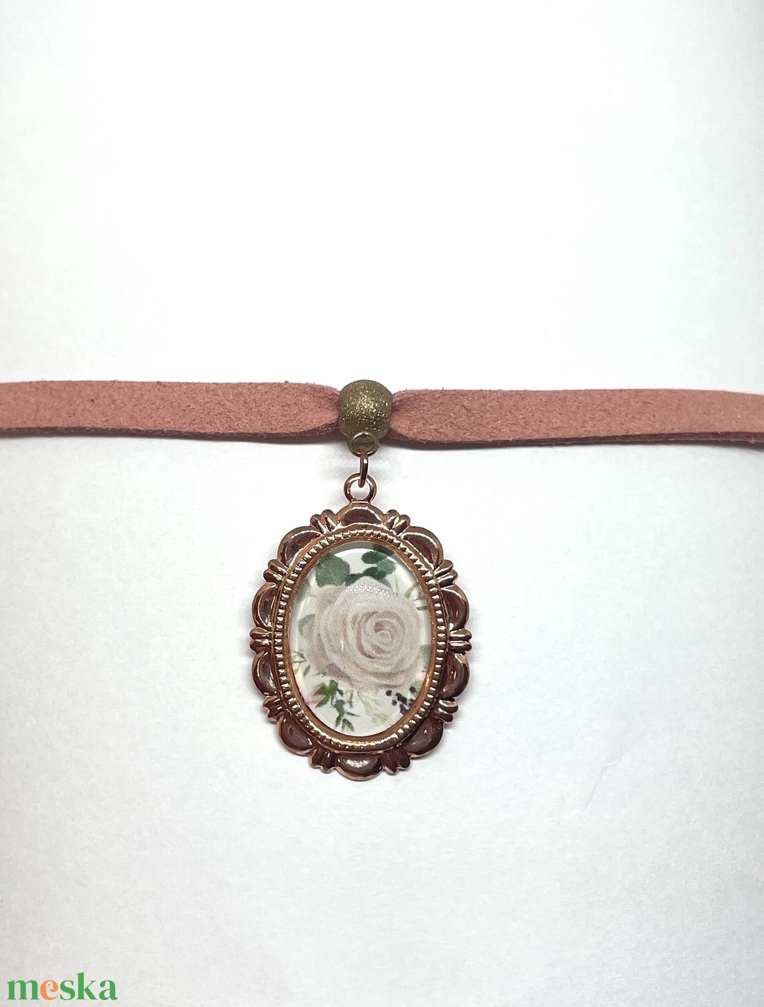 Rose Gold Dream - Choker nyaklánc - ékszer - nyaklánc - cameo nyaklánc - Meska.hu Rose Gold Dream - Choker nyaklánc - ékszer - nyaklánc - cameo nyaklánc - Meska.hu
