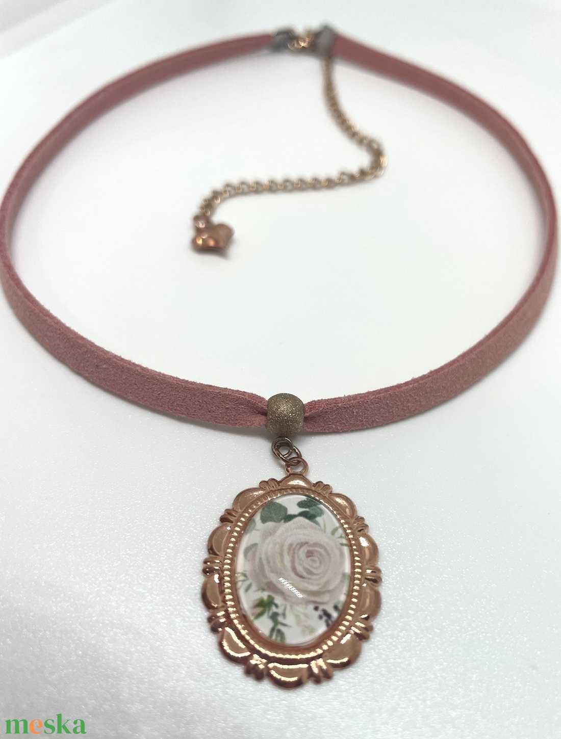 Rose Gold Dream - Choker nyaklánc - ékszer - nyaklánc - cameo nyaklánc - Meska.hu Rose Gold Dream - Choker nyaklánc - ékszer - nyaklánc - cameo nyaklánc - Meska.hu