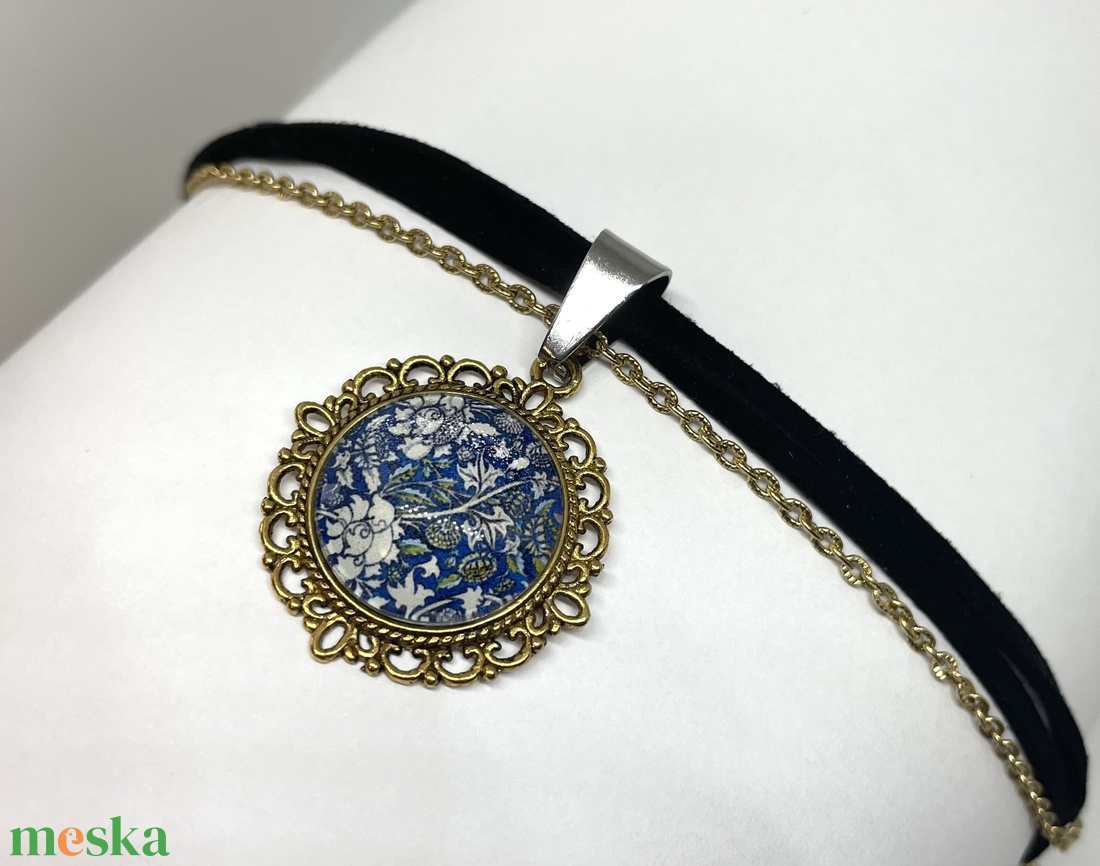 Elegant Flower - Choker nyaklánc - ékszer - nyaklánc - cameo nyaklánc - Meska.hu Elegant Flower - Choker nyaklánc - ékszer - nyaklánc - cameo nyaklánc - Meska.hu