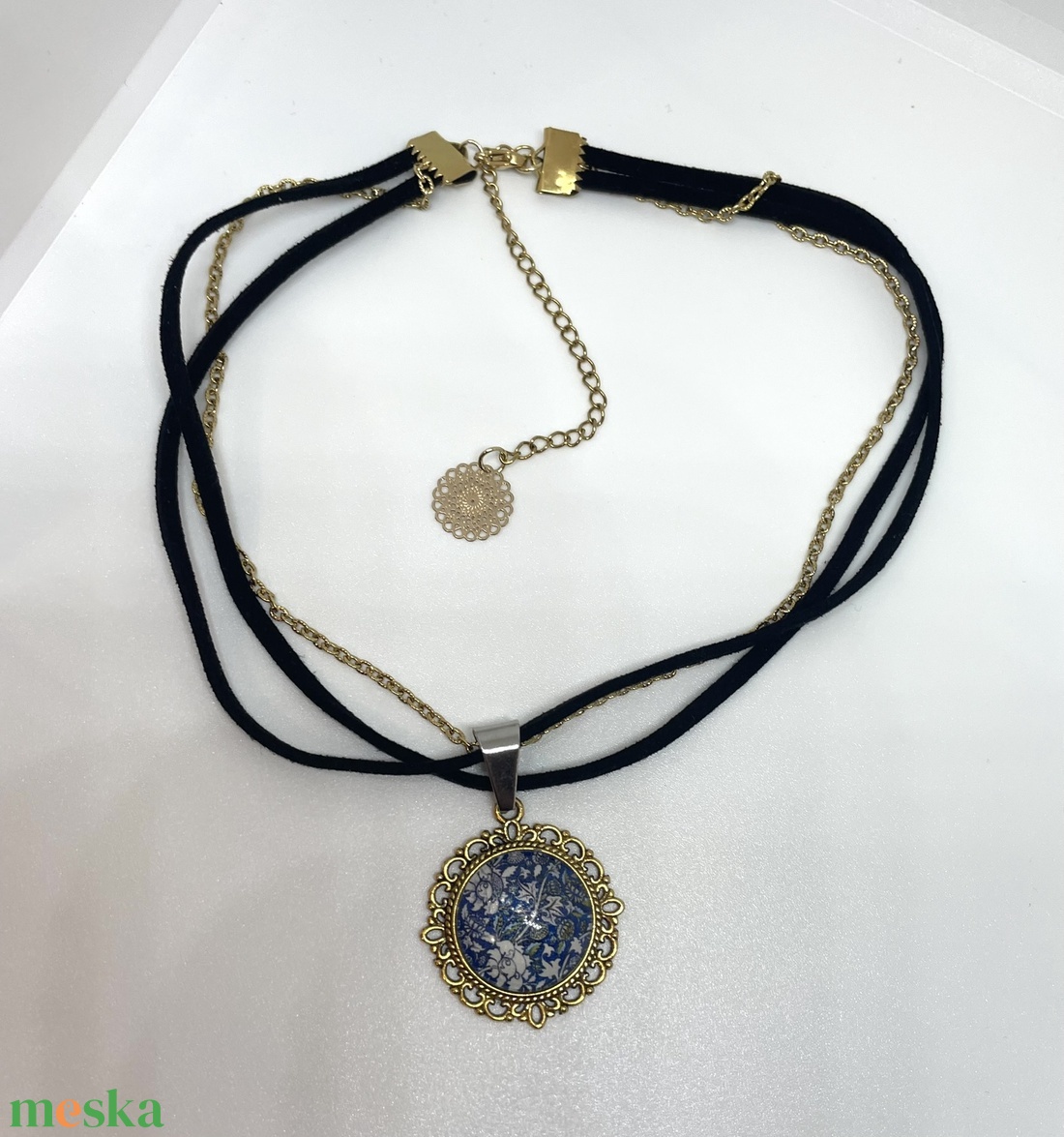 Elegant Flower - Choker nyaklánc - ékszer - nyaklánc - cameo nyaklánc - Meska.hu Elegant Flower - Choker nyaklánc - ékszer - nyaklánc - cameo nyaklánc - Meska.hu