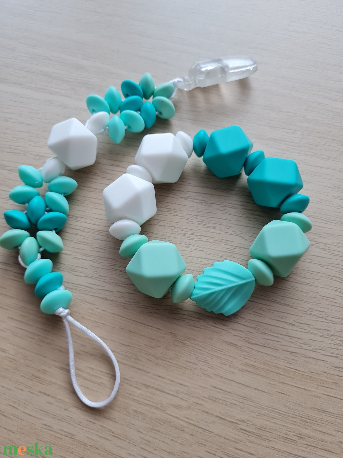 Cumilánc és marokrágcsa  Babalátogató ajándék  Babaváró ajándék - játék & sport - 3 éves kor alattiaknak - cumilánc - Meska.hu