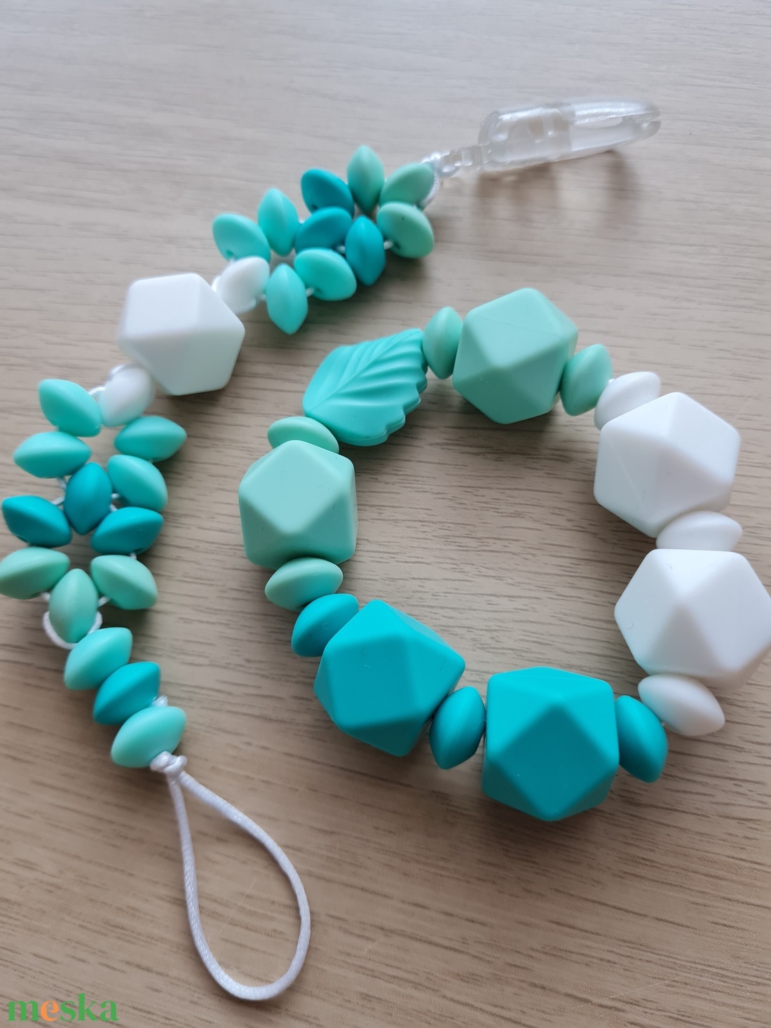 Cumilánc és marokrágcsa  Babalátogató ajándék  Babaváró ajándék - játék & sport - 3 éves kor alattiaknak - cumilánc - Meska.hu