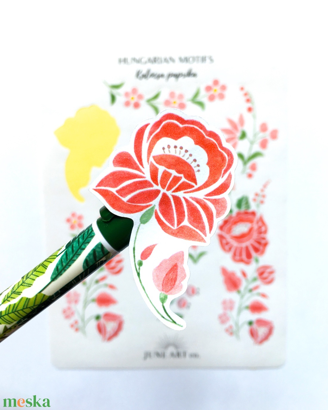 Kalocsa paprika matrica ív - otthon & életmód - papír, írószer - matrica, matrica csomag - Meska.hu