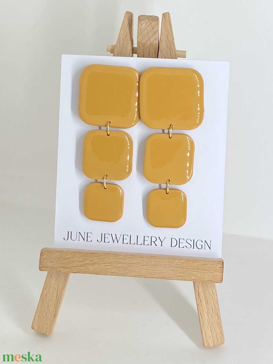 Norah őszi fülbevaló - ékszer - fülbevaló - lógó fülbevaló - Meska.hu