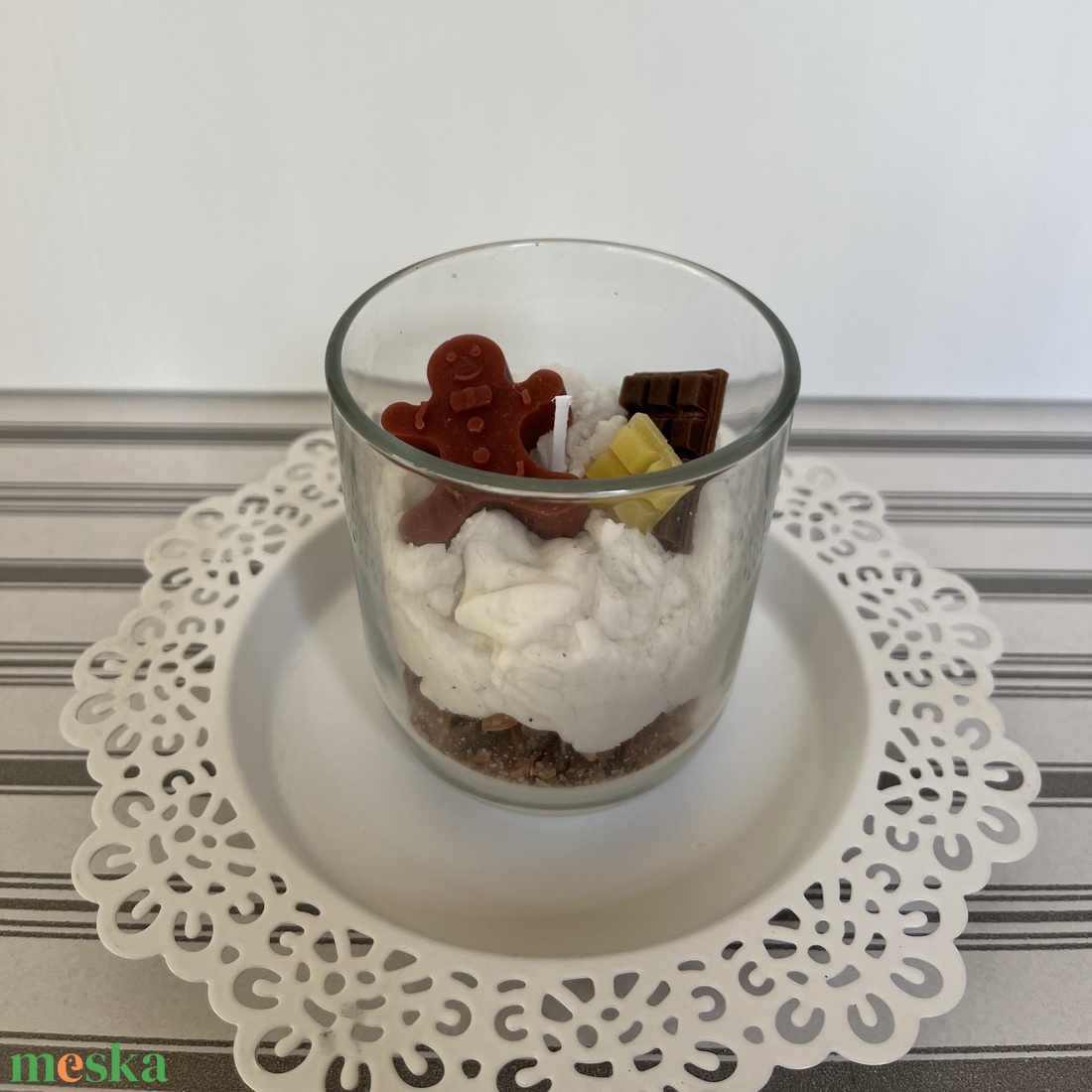 Desszert gyertya  - karácsony - karácsonyi lakásdekoráció - karácsonyi illatgyertya, mécses - Meska.hu Desszert gyertya  - karácsony - karácsonyi lakásdekoráció - karácsonyi illatgyertya, mécses - Meska.hu