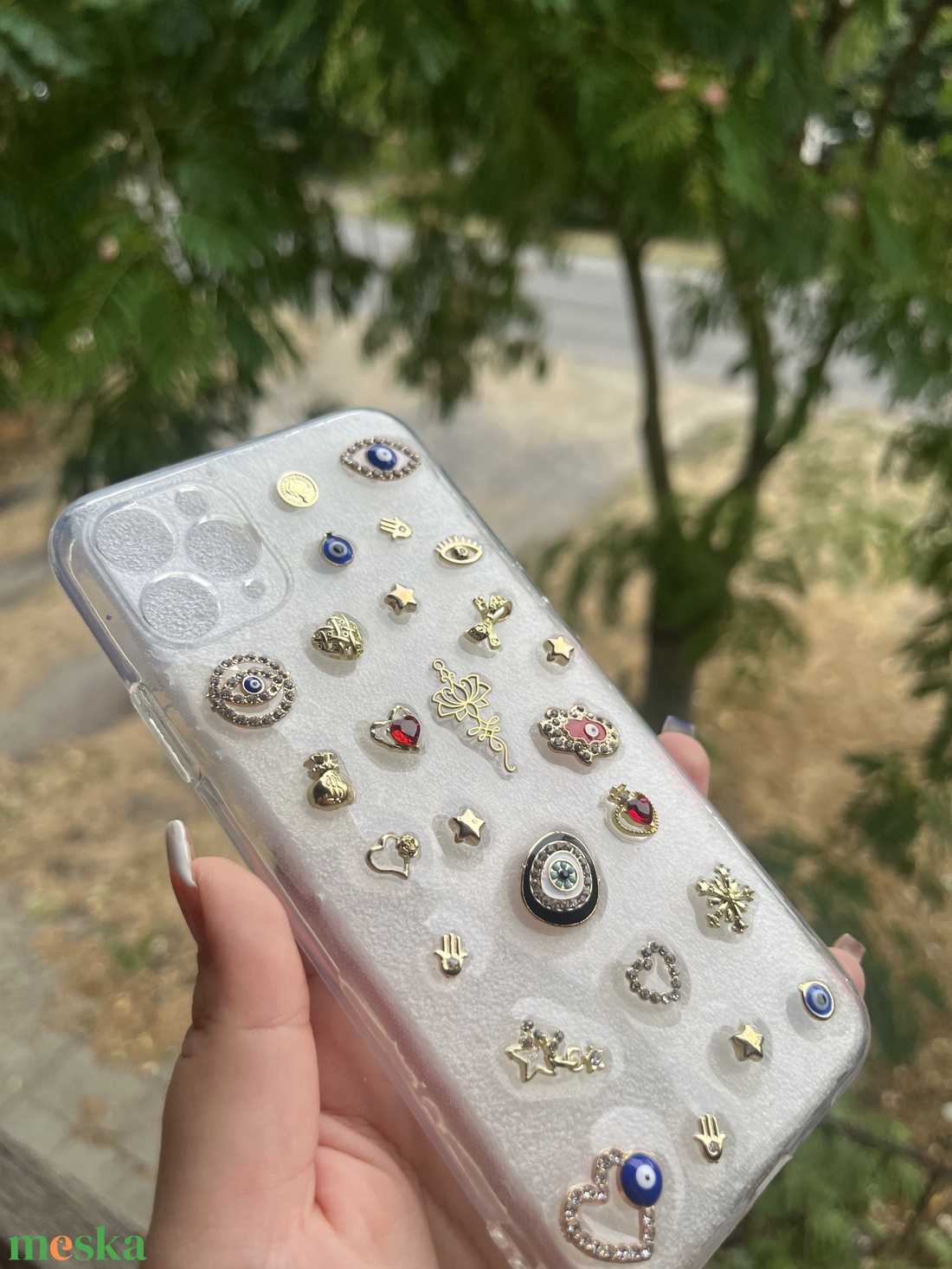 Egyedi arany telefontok - táska & tok - pénztárca & más tok - telefontok - Meska.hu
