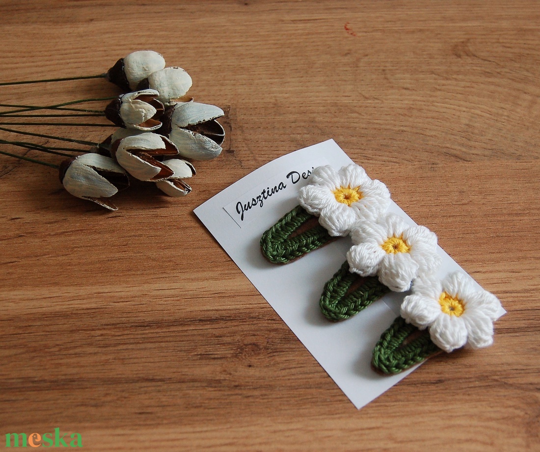 Virág hajcsatt - ruha & divat - hajdísz & hajcsat - hajdísz - Meska.hu
