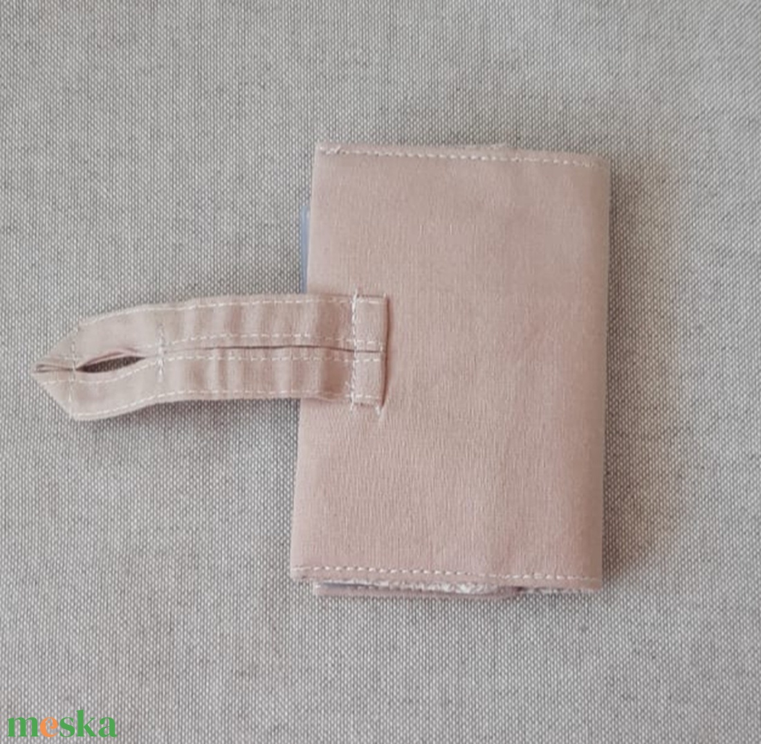 Kézzel festett cseresznye virágos irattartó - táska & tok - pénztárca & más tok - kártyatartó & irattartó - Meska.hu