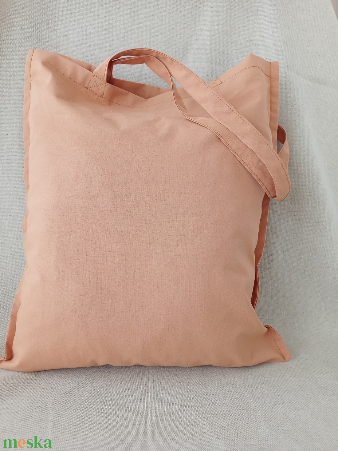 Bevásárló táska kézzel festett bagoly mintával - táska & tok - bevásárlás & shopper táska - shopper, textiltáska, szatyor - Meska.hu