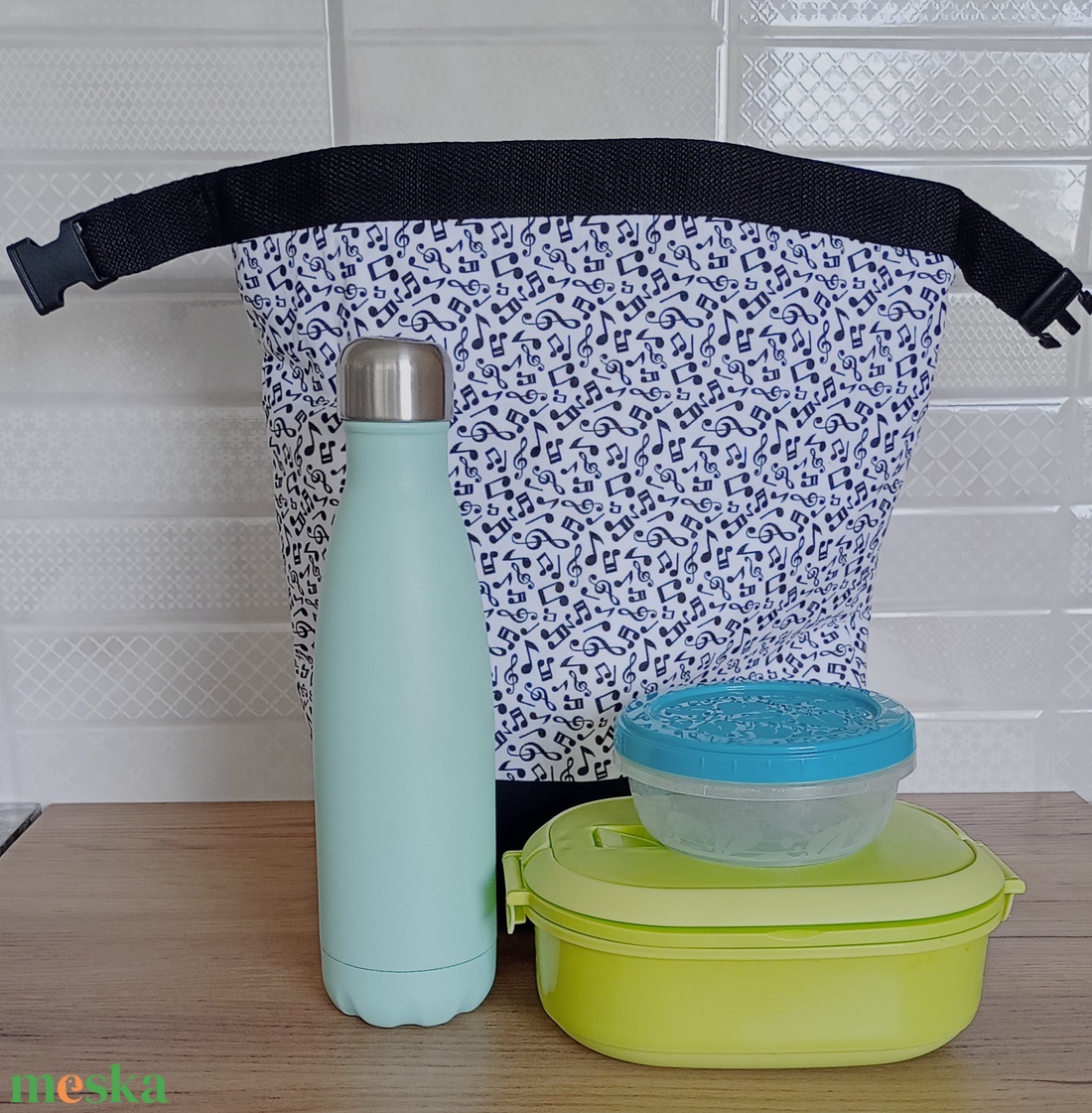 Uzsonnás táska - táska & tok - uzsonna- & ebéd tartó - ebéd tasak, doboz - Meska.hu