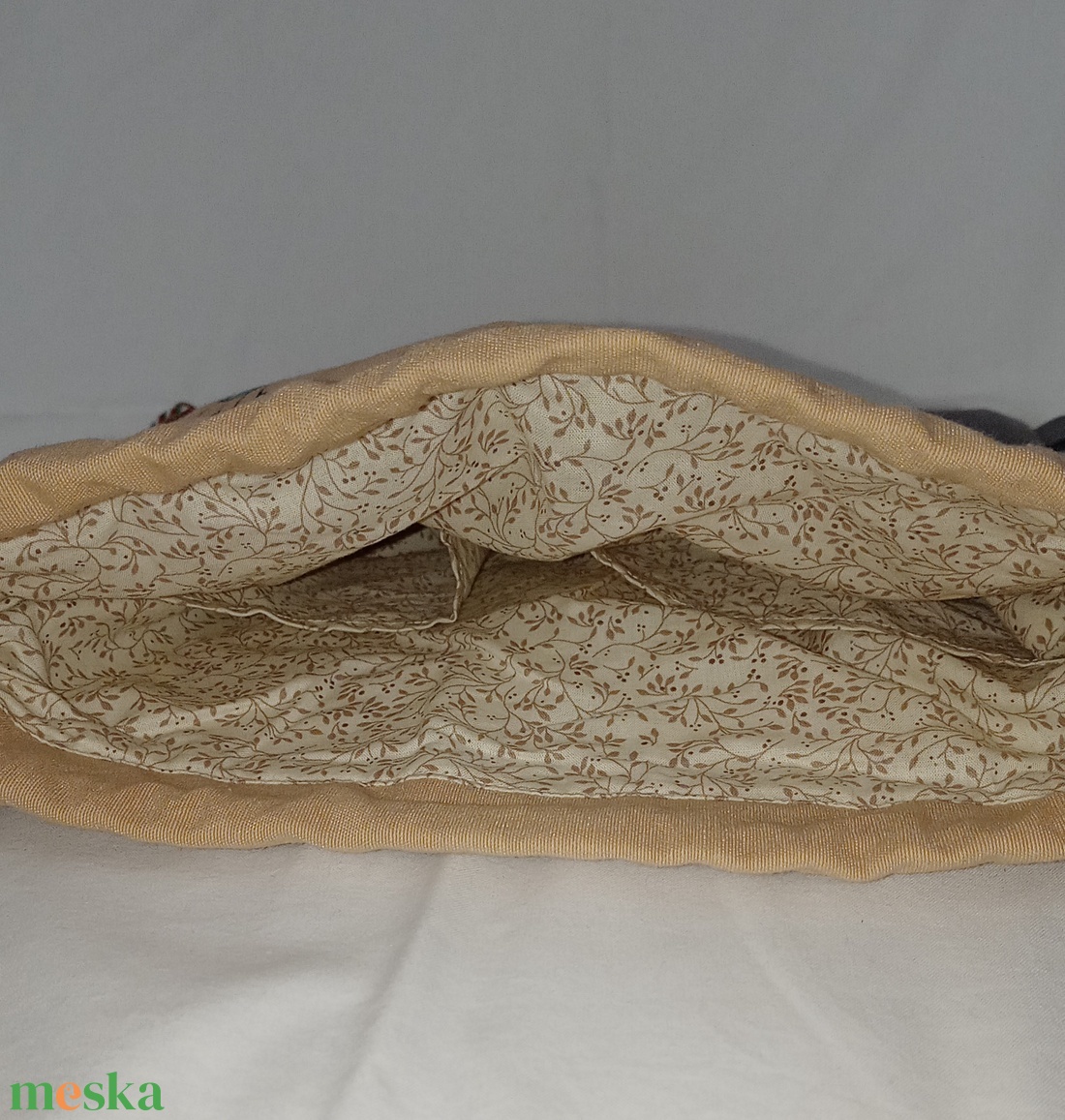 Kézzel festett pitypang  mintás felnőtt hátizsák - táska & tok - hátizsák - hátizsák - Meska.hu