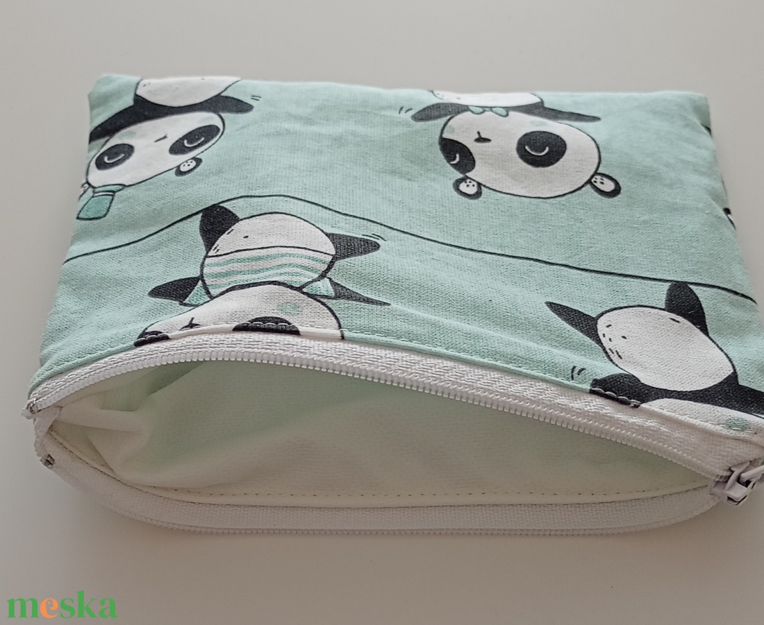 Élelmiszerbiztos cipzáros neszi - táska & tok - uzsonna- & ebéd tartó - szendvics csomagoló - Meska.hu