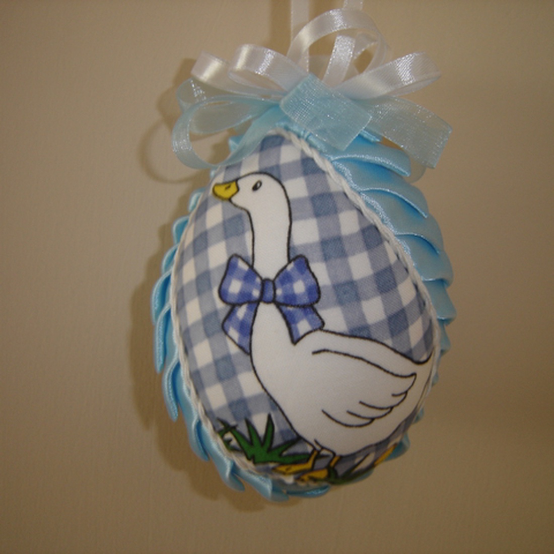 Articsóka mintás patchwork tojás 10cm -  - Meska.hu
