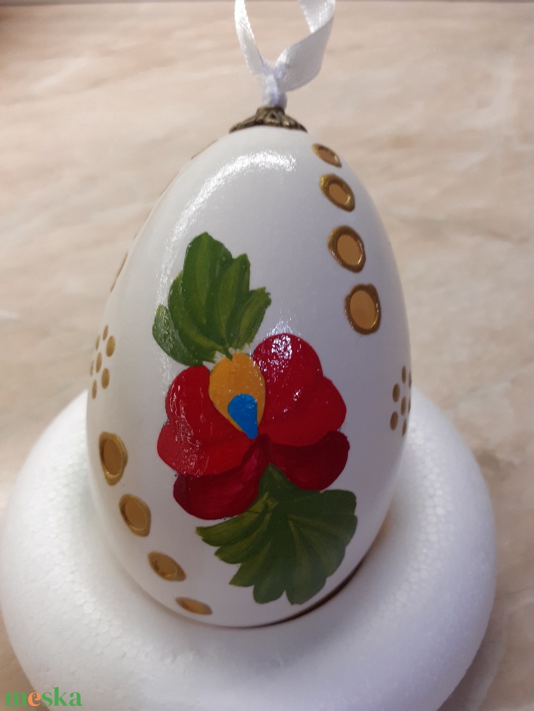 Matyómintás áttört libatojás - otthon & életmód - dekoráció - dísztárgy - Meska.hu